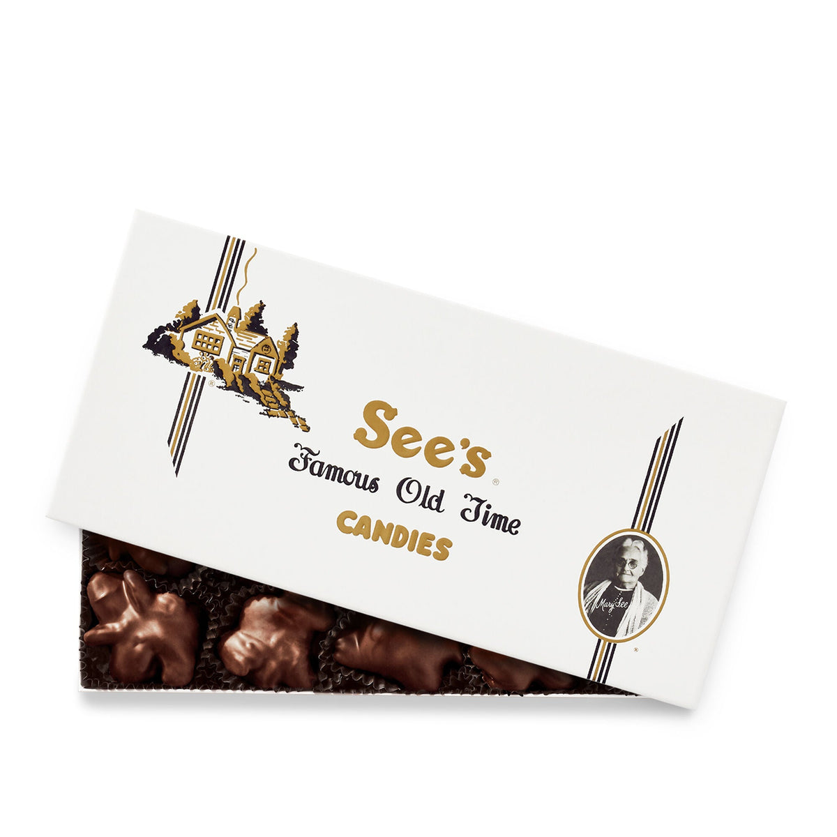 All Dark Pecan Bud Box