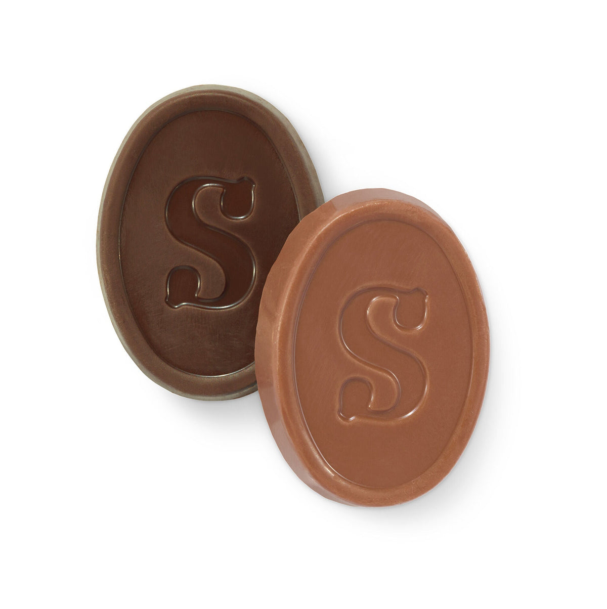 Milk &amp; Dark Chocolate Medallions